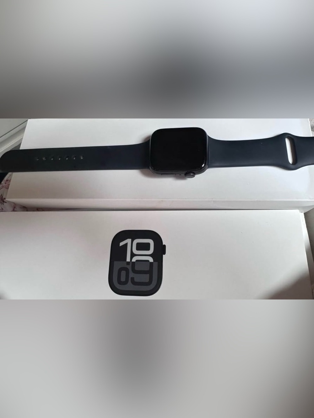 Apple Watch with Black Band - Classic Wearable.